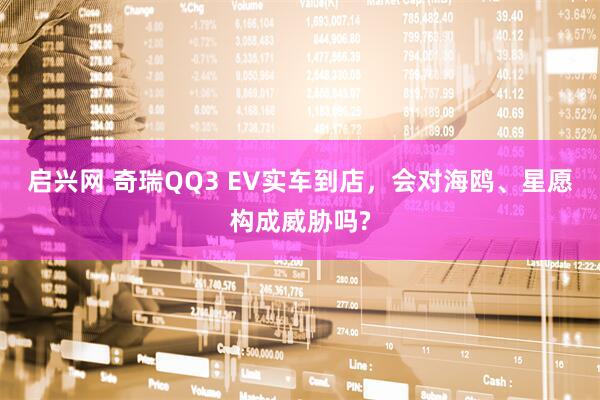 启兴网 奇瑞QQ3 EV实车到店，会对海鸥、星愿构成威胁吗?